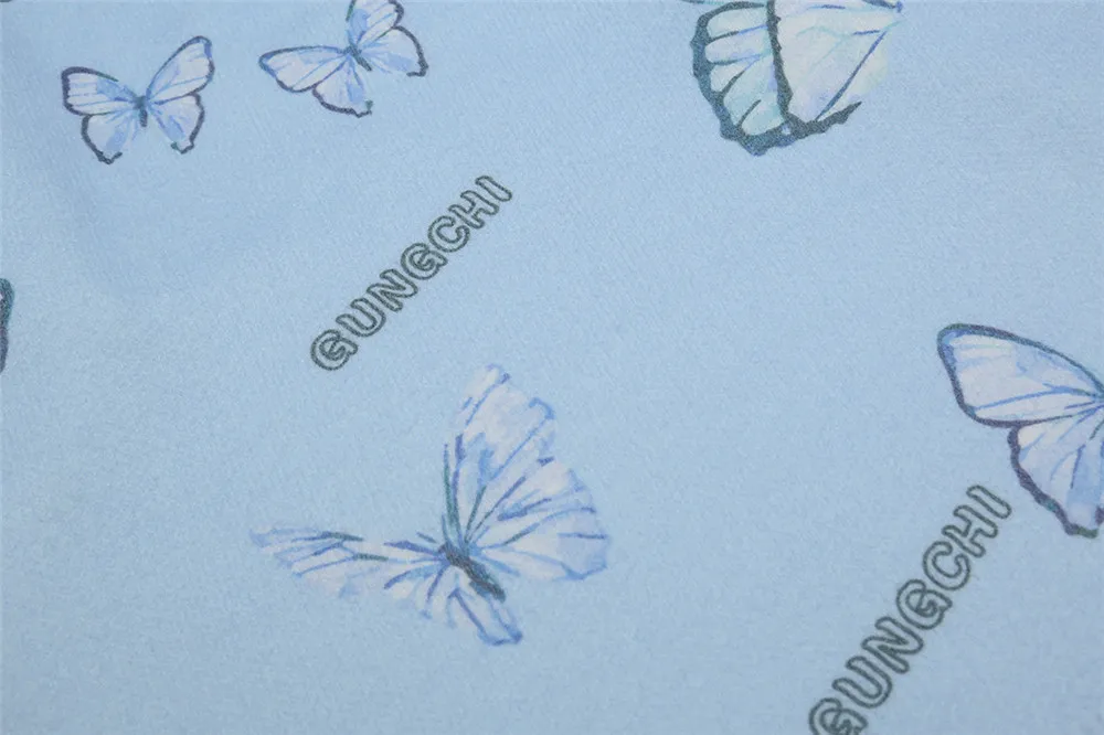 

UNCLEDONJM Butterfly Hip Hop Streetwear Harajuku Sweater Vintage Retro Japanese Style Knitted Sweater Pullover GRE-MY08