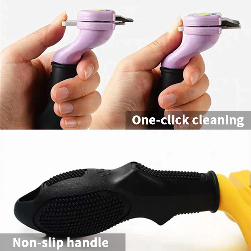 Расческа для вычесывания шерсти кошек и собак длинная короткая щетка груминга