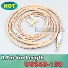 Кабель для наушников 2,5 мм, 4,4 мм, 3,5 мм, 16-жильный XLR 99%, 7N OCC, для Sony XBA-H2, XBA-H3, XBA-Z5, xba-A3, LN006761