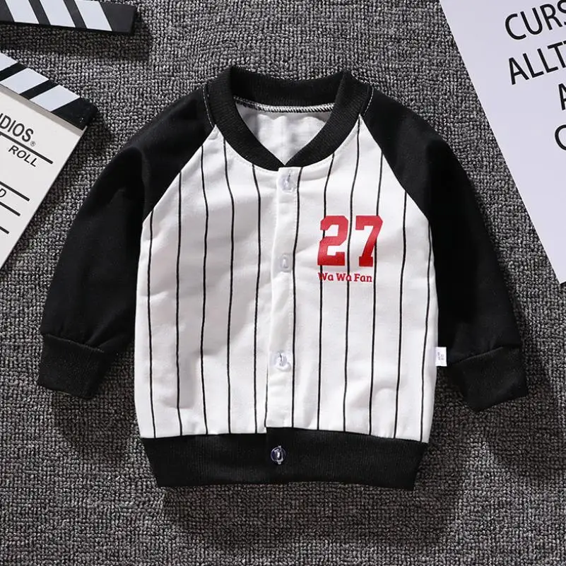 Весна-Осень 2020 кардиган для девочек куртка-свитер на пуговицах Спортивная Одежда