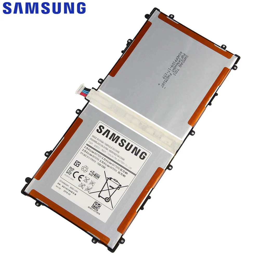 Оригинальный запасной аккумулятор SAMSUNG SP3496A8H для Samsung Google Nexus 10 GT P8110 HA32ARB SP3496A8H(1S2P)
