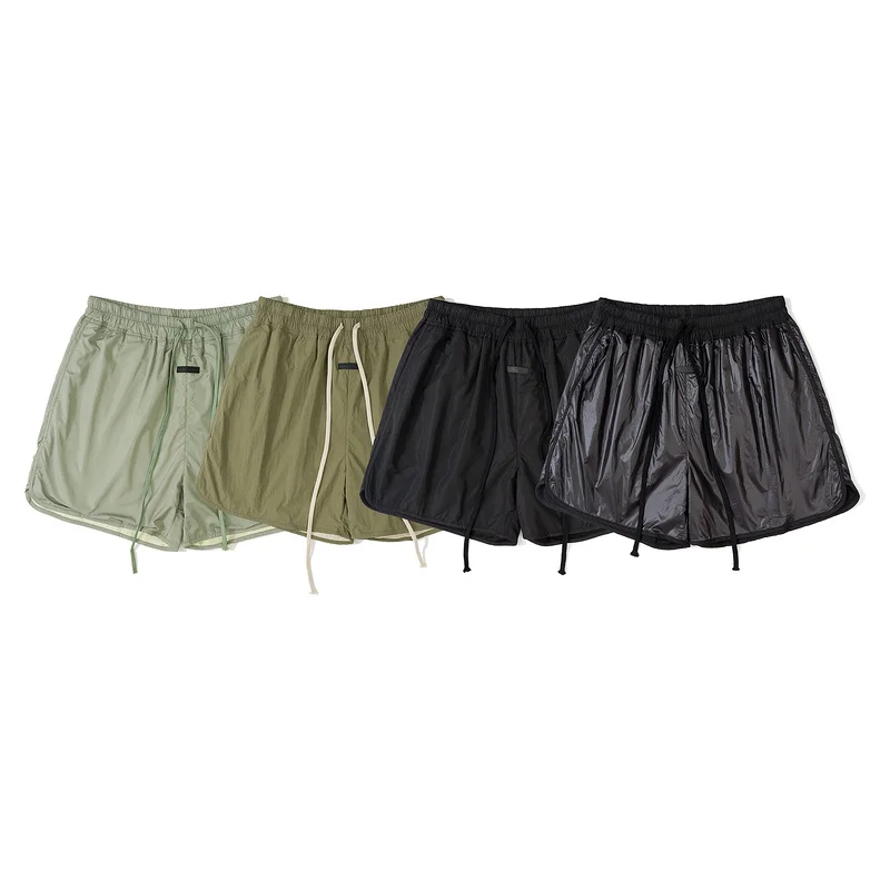 

2021 Best Version FG 7th Collection Men Woven Fabric Drawstring Shorts Hiphop Loose Men Summer Shorts Best Quality Beach Shorts