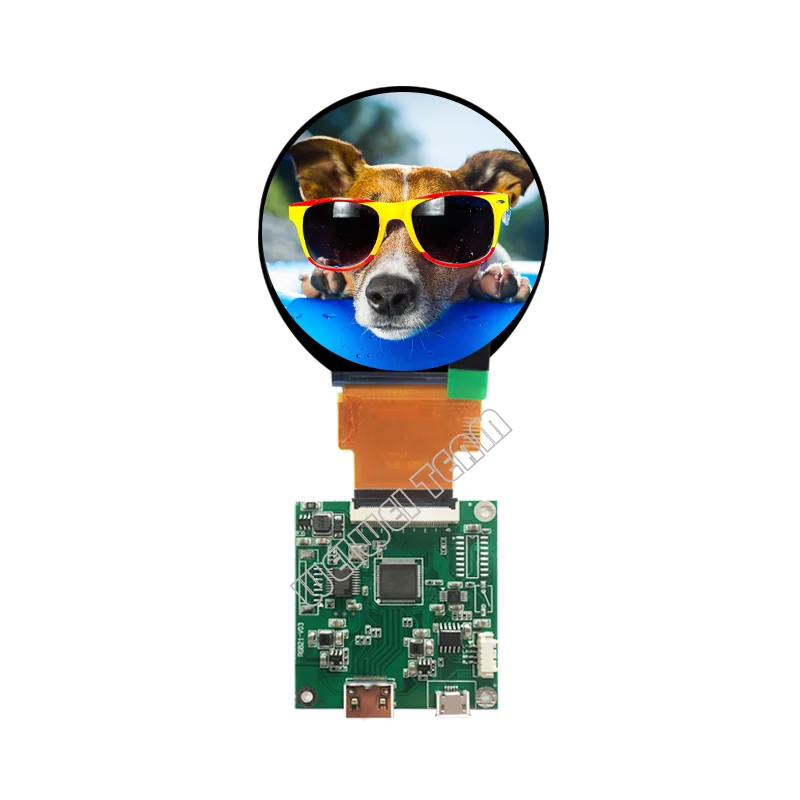 Круглый ЖК-дисплей 2 1 дюйма 480*480 Cirle Tft дисплей MIPI плата контроллера RGB SPI интерфейс