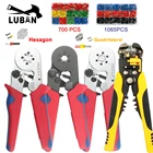 Многофункциональные обжимные инструменты HSC8 6-4 6-6, Обжимные Щипцы, новая модель, шестигранное четырехстороннее устройство для разъемов VE