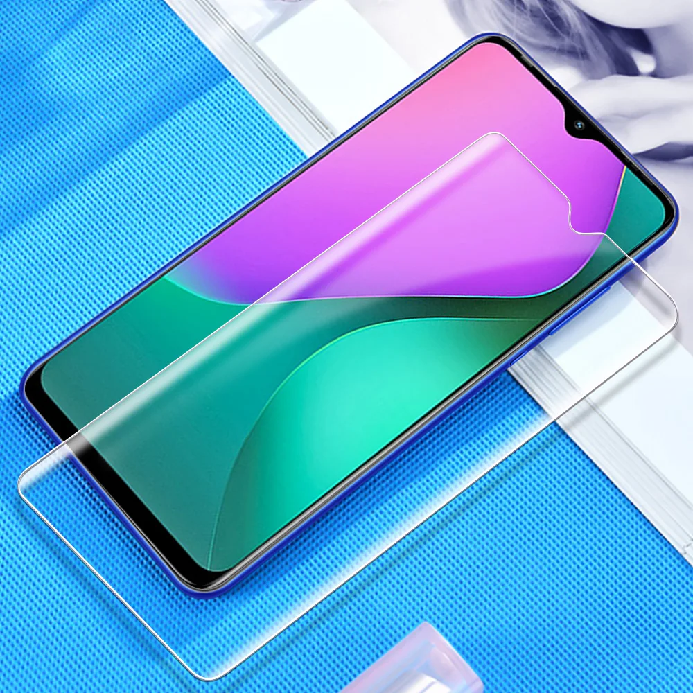 for infinix hot 10 play case 3pcs tempered glass for infinix hot 10 9 8 play lite protective glass phone cover glass free global shipping