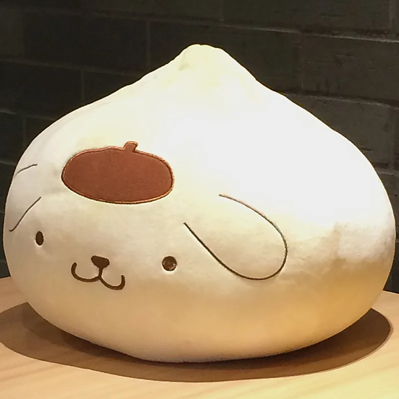 Новинка милая подушка в виде собаки PomPomPurin плюшевая игрушка 32 см с круглым лицом