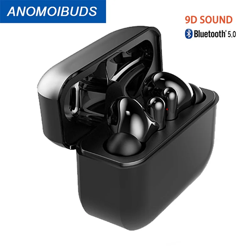 Беспроводные Bluetooth наушники Anomoibuds TWS беспроводные с микрофоном спортивные сенсорным управлением вкладыши