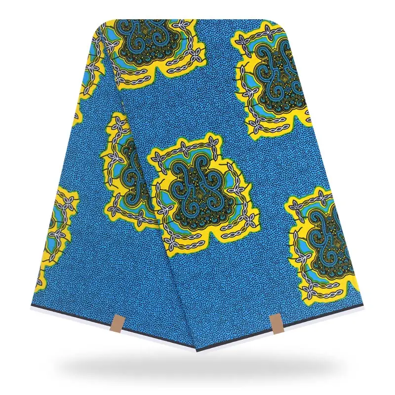 2020 High Quality African Ankara Veritable Real Wax Dashiki Print Fabric For Fashion Women Dress tissu ciré | Аксессуары для