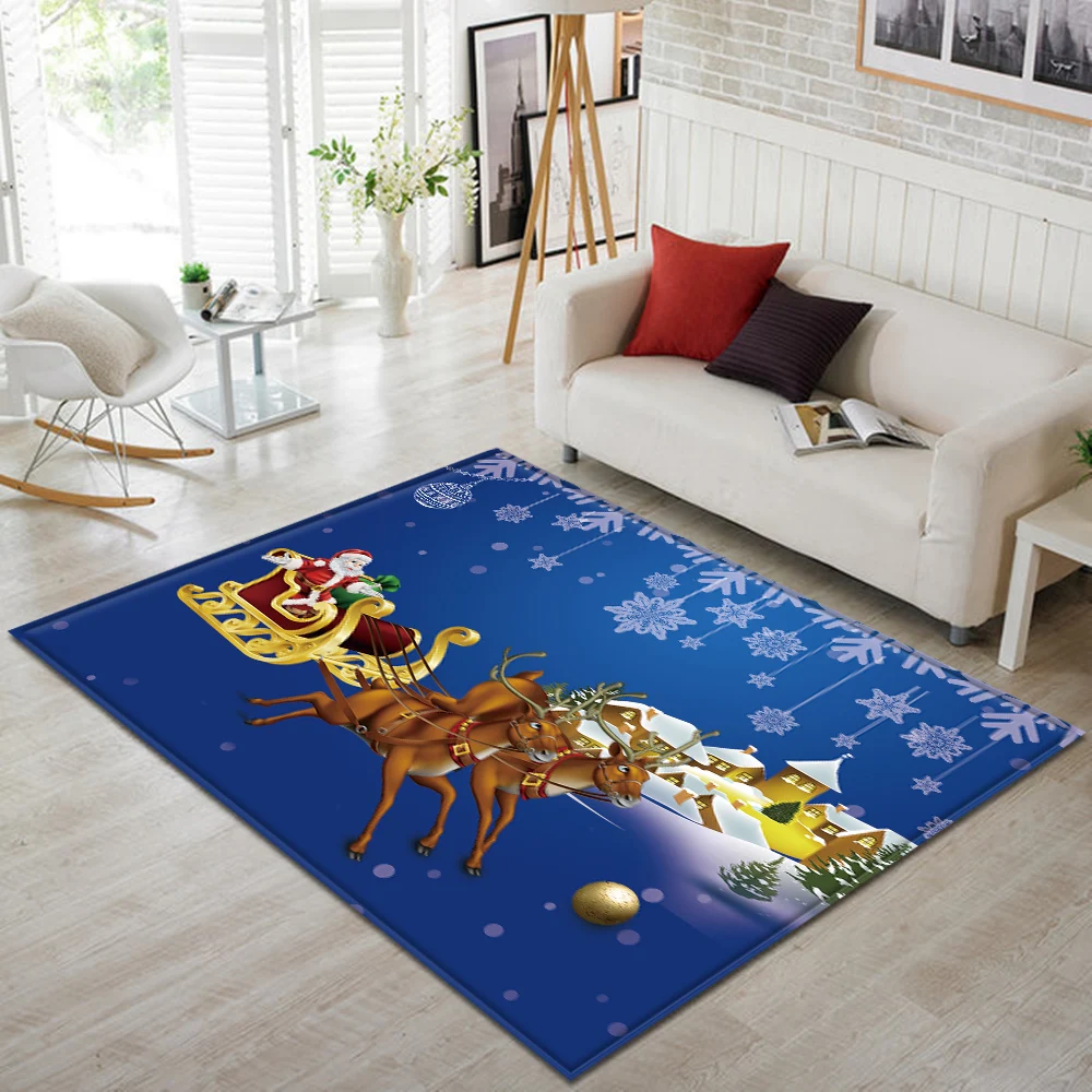 Ковер для гостиной с рождественским принтом Детский ковер украшение детской