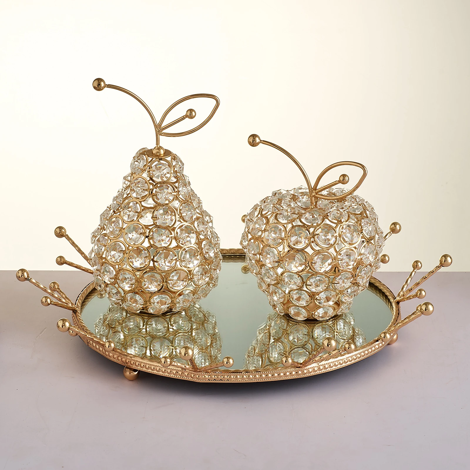 3D Bling Стразы Кристалл груша яблочный орнамент домашний Свадебный декор Bday