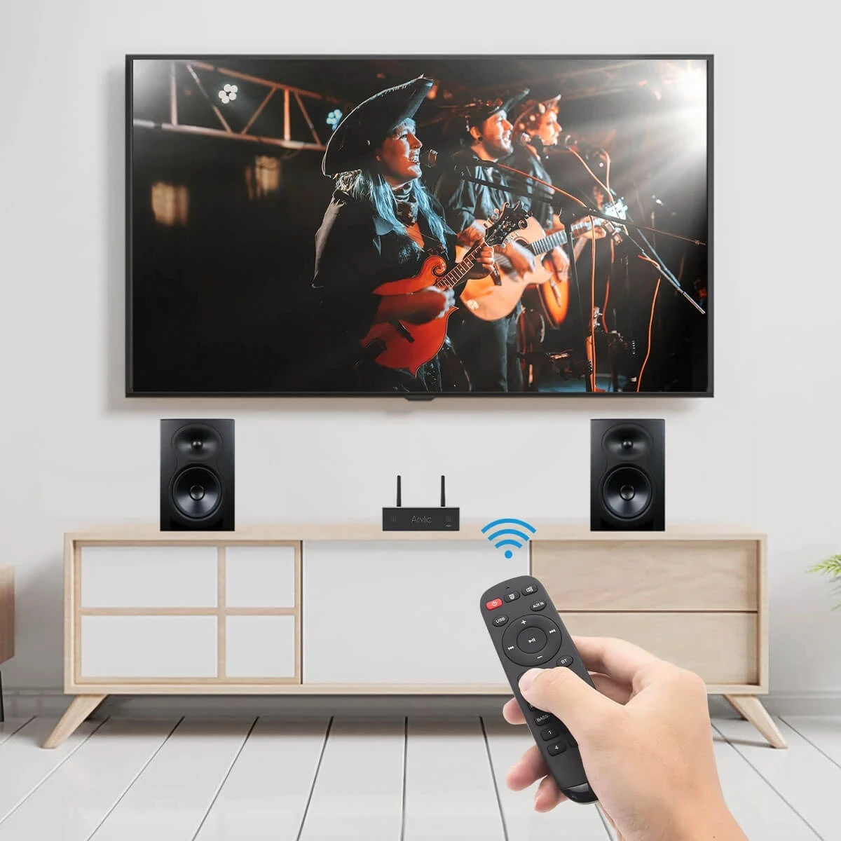 Цифровой мультикомнатный усилитель Arylic A50 + с поддержкой Wi-Fi и Bluetooth | Электроника