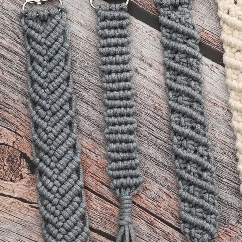 Vintage Braided Cotton Pacifier Chain Dummy Clips Baby Holder Straps for Boys and Girls Modern Unisex Design | Мать и ребенок