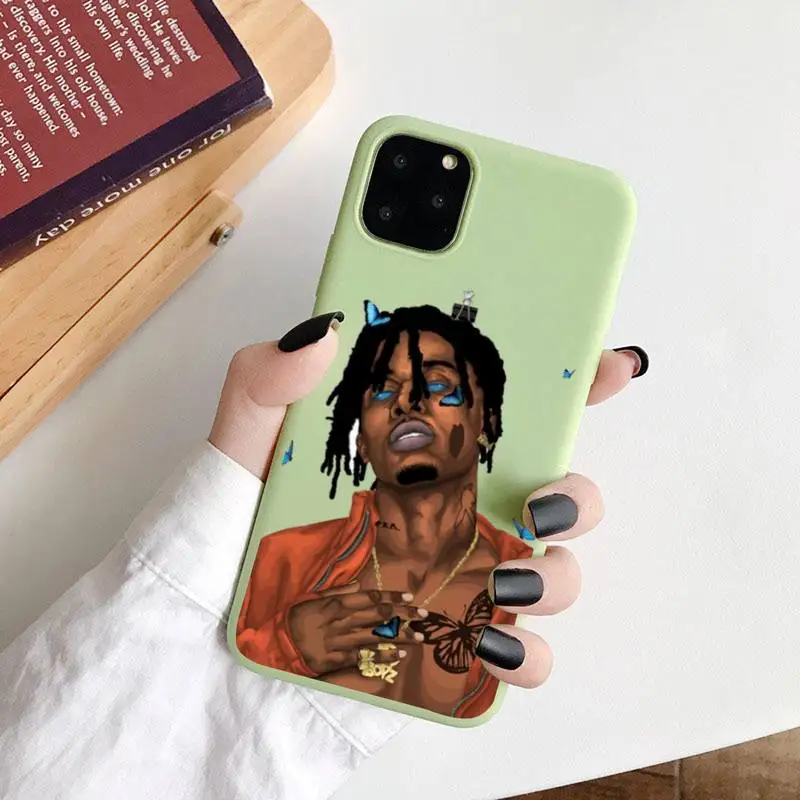 

Playboi Carti America rapper Phone Case Candy Color for iPhone 6 7 8 11 12 s mini pro X XS XR MAX Plus