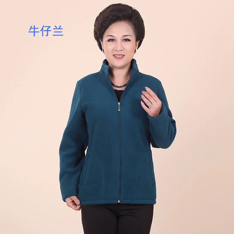 2021 Весенняя женская куртка размера плюс флисовое хлопковое пальто на молнии с