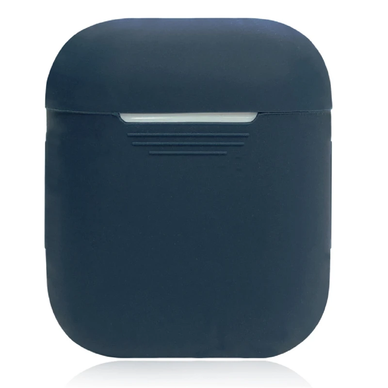 Azure-blue Briame ТПУ силиконовый Bluetooth беспроводной чехол для наушников для AirPods защитный чехол Аксессуары для Apple Airpod зарядная коробка - Цвет: Azure-blue
