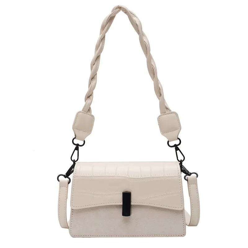 

Scrub PU Leather Small Crossbody Bags for Women 2021 Trend Chain Hand Bag Womens Branded Trending Shoulder Handbags