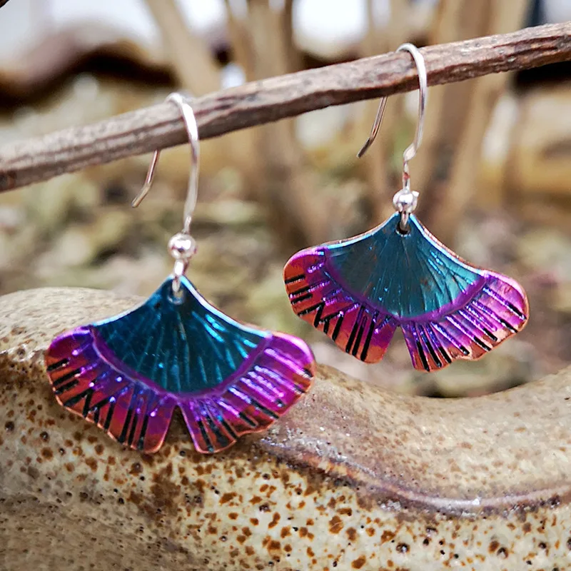 D273 earrings Винтажные индийские племенные зеленые серьги-подвески из смолы богемные большие длинные полые Висячие серьги для женщин ювелирные изделия в стиле хиппи O5E680 - Окраска металла: D273 earrings