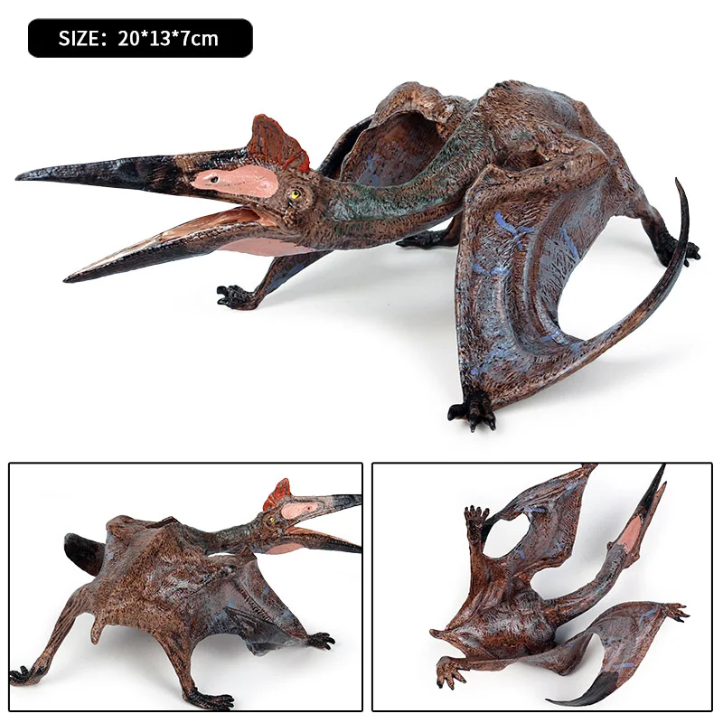 Oenux классический Юрский птеродактил Хищник фигурки Quetzalcoatlus динозавр животные модель ПВХ Коллекция детская игрушка