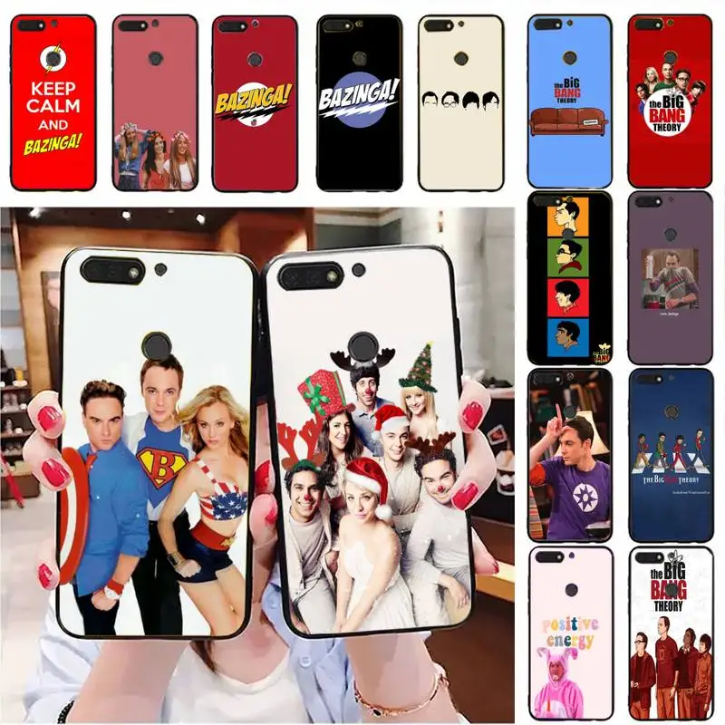 

Bazinga The Big Bang Theory tv Phone Case For Huawei Honor 7A 8X 9 10 20lite 10i 20i 7C 8C 5A 8A Honor Play 9X pro Mate 20 lite