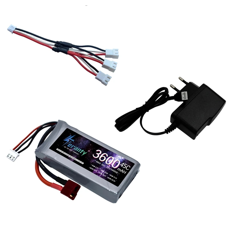 74 v 3600mah rc lipo батарея зарядное устрой