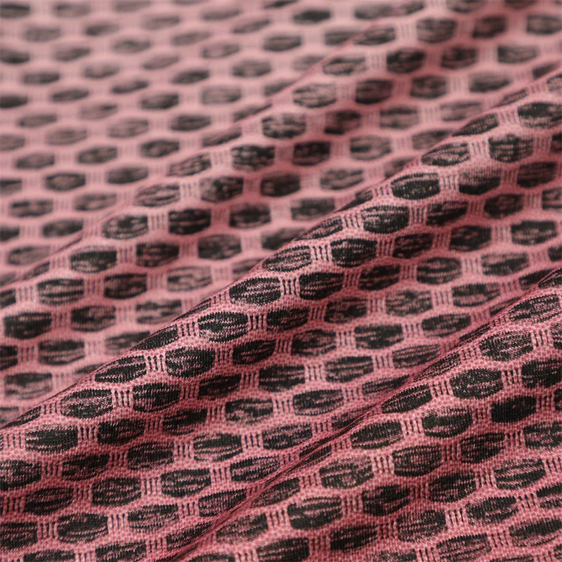 

Women Sexy Tight Sport Pants Female Leggings Fashion Gradient Color Honeycomb High-waist Yoga Bottoming Pants