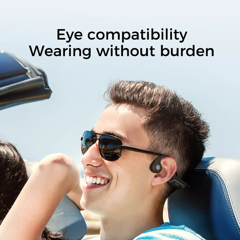 

Bluetooth 5.0 Headphones Bone Conduction Headsets Wireless Sports earphones Handsfree Headsets For Xiaomi Samsung