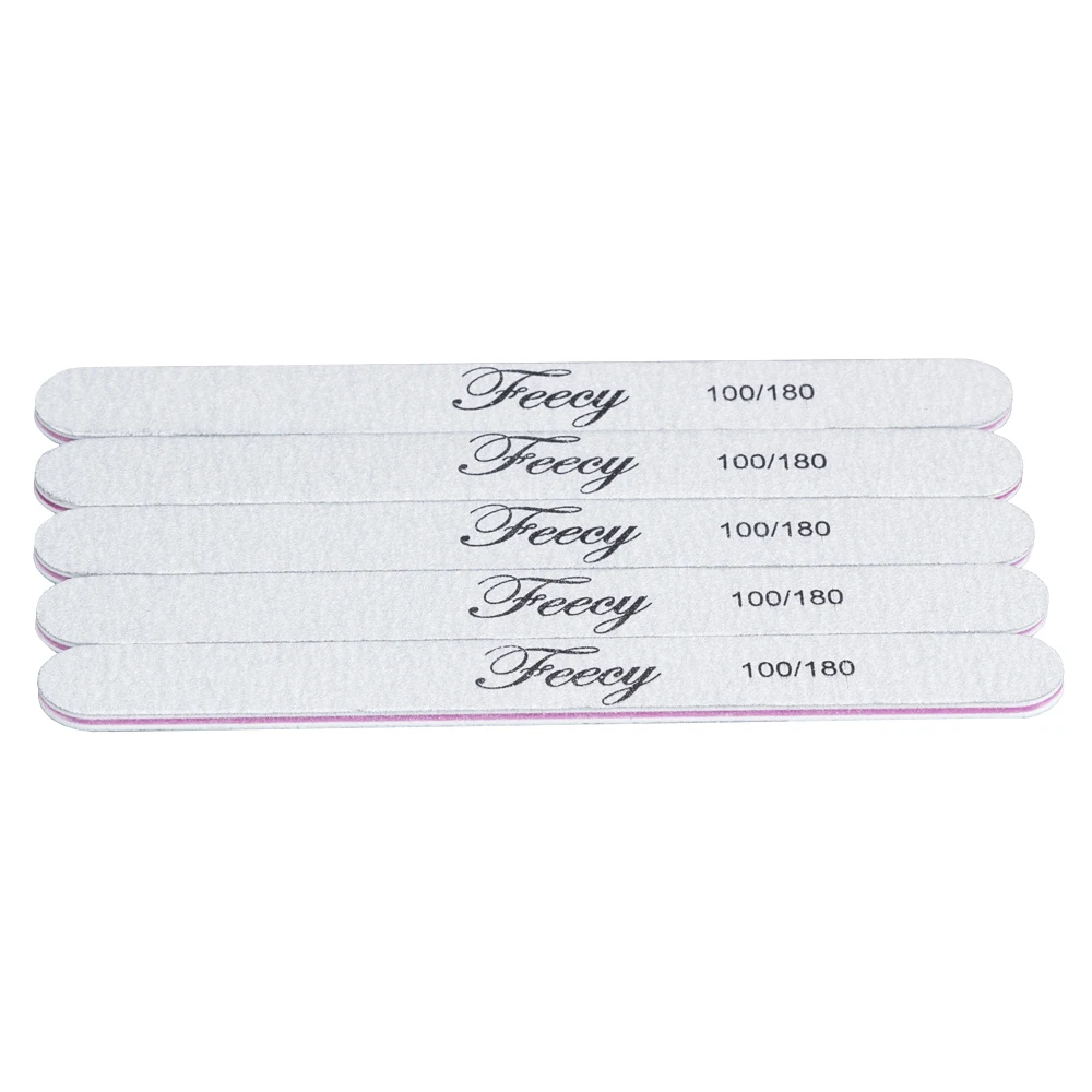 Пилка для ногтей буферная двойная сторона пилки 100/180 триммер извести буфер в