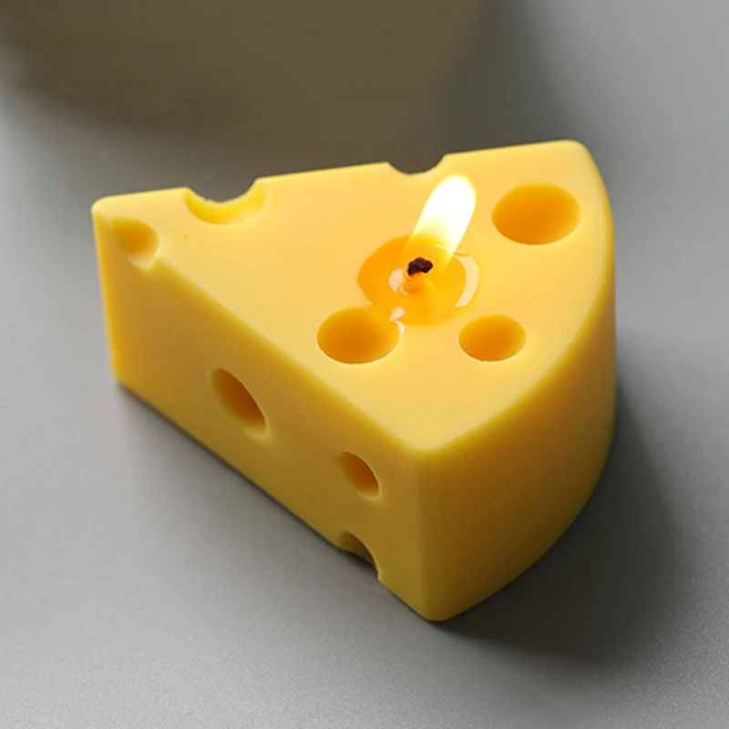 

Cheese Aromatherapy Silicone Candle Mold DIY Soap Candle Making Mold Cheese Mousse Cake Fondant Mould