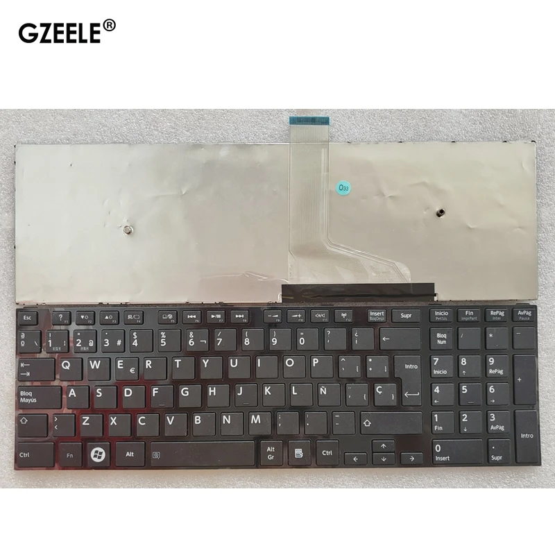 Новая клавиатура с испанской раскладкой SP/FR/UK для Toshiba Satellite C50 C50D фотография