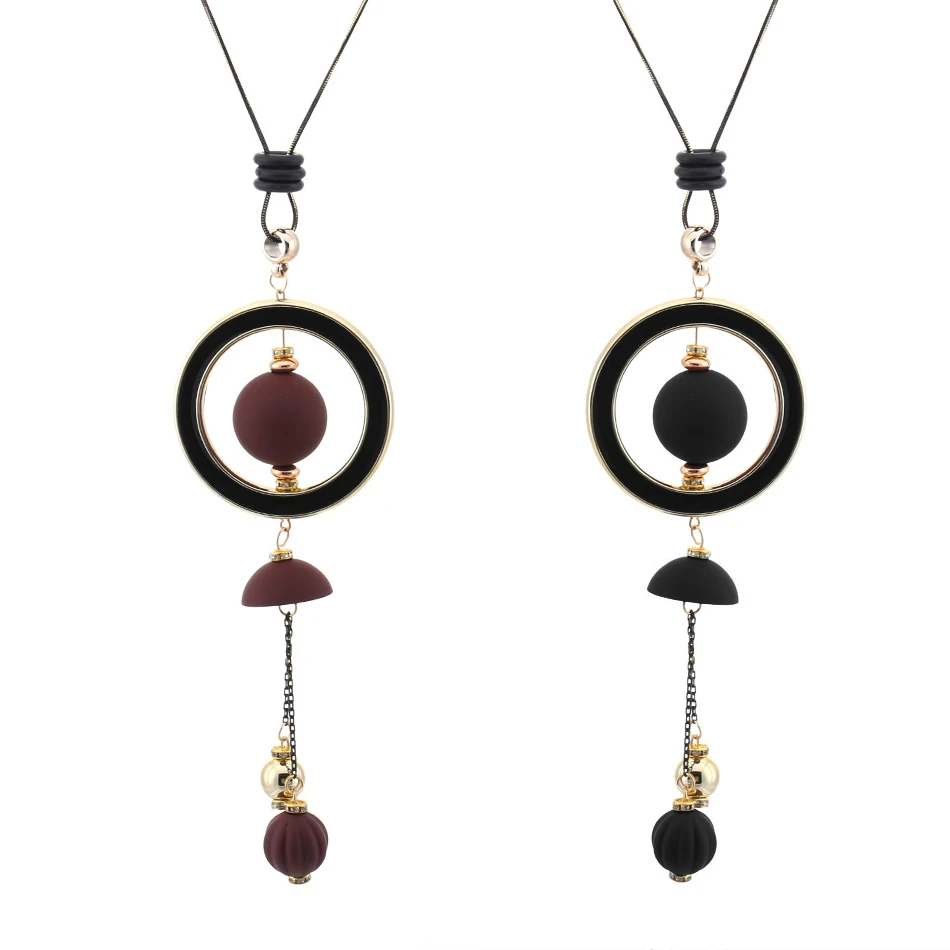 Женское Ожерелье Match Right Длинные ожерелья и подвески ожерелье с деревянными
