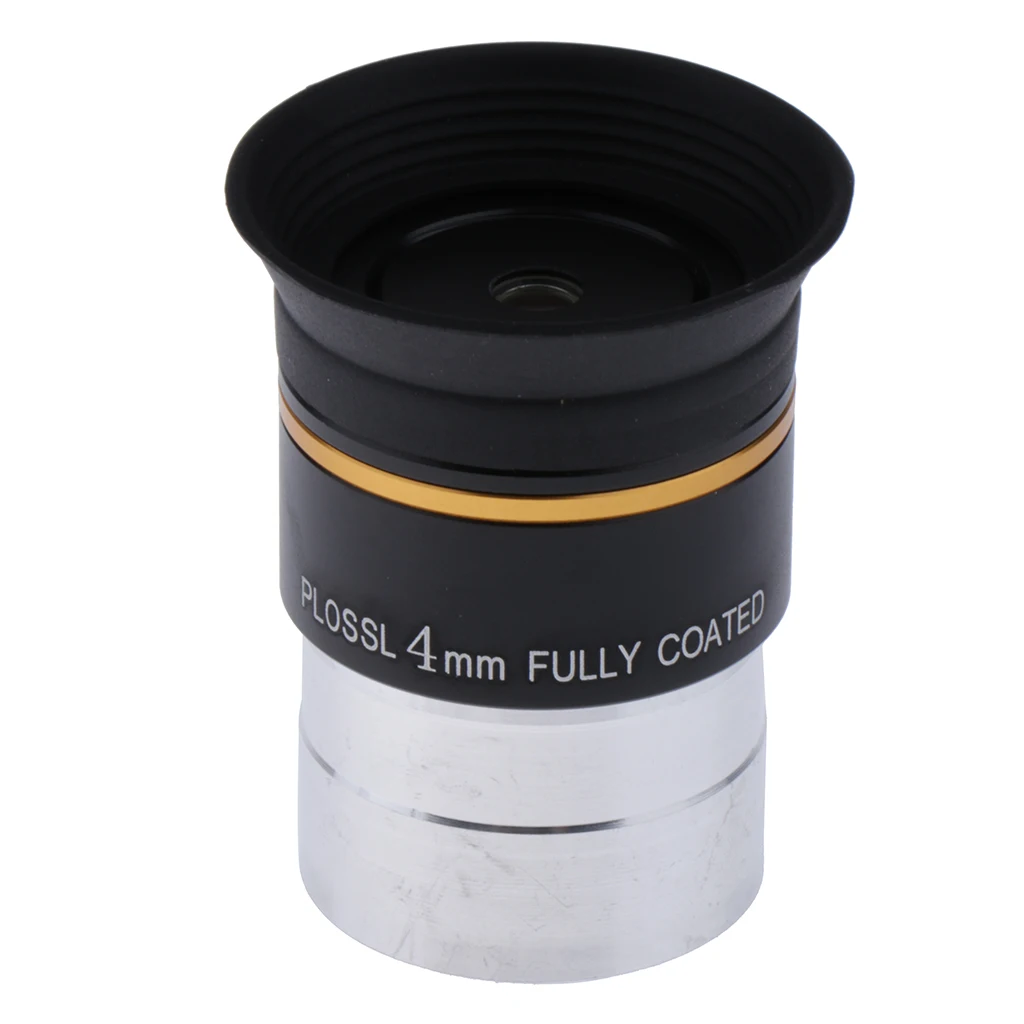 

1.25" Inch 31.7mm PLOSSL 4mm Eyepiece Lens For Astronomical Telescope Kit