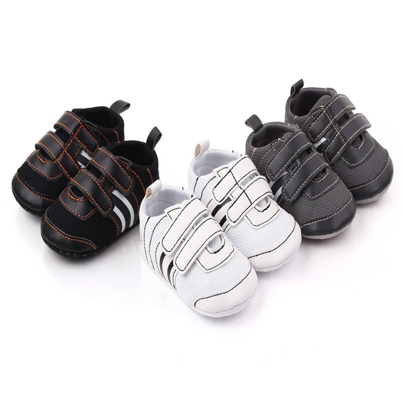 Кроссовки Детские сетчатые на липучке модная повседневная обувь для