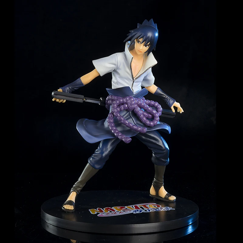 Экшн-фигурка Naruto Uchiha сасуке Шаринган анимационные периферийные модели из ПВХ для