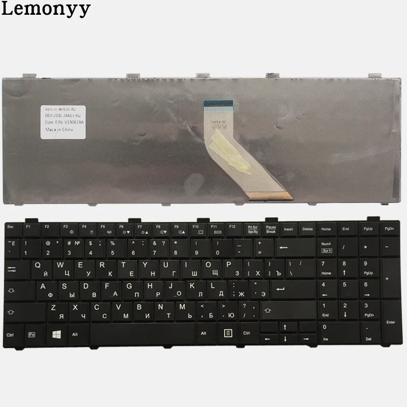 Новая RU Клавиатура для Fujitsu Lifebook AH530 AH531 NH751 A530 A531 черная Русская клавиатура для ноутбука