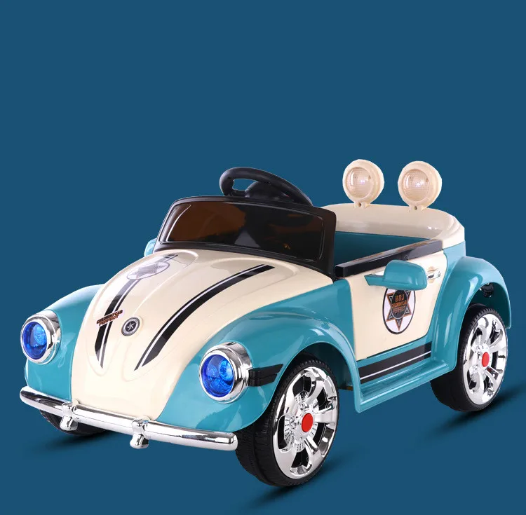 

Children's Electric Dual Drive Car Kids Cute Princess Four-wheel Remote Control Vehicle Baby Toy Electric Car for Kids Ride on