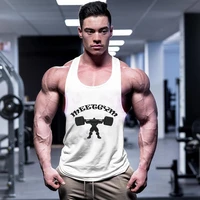 2021 mens fitness gyms tank top men fitness sleeveless shirt male cotton breathable sports vest undershirt gyms running vest men