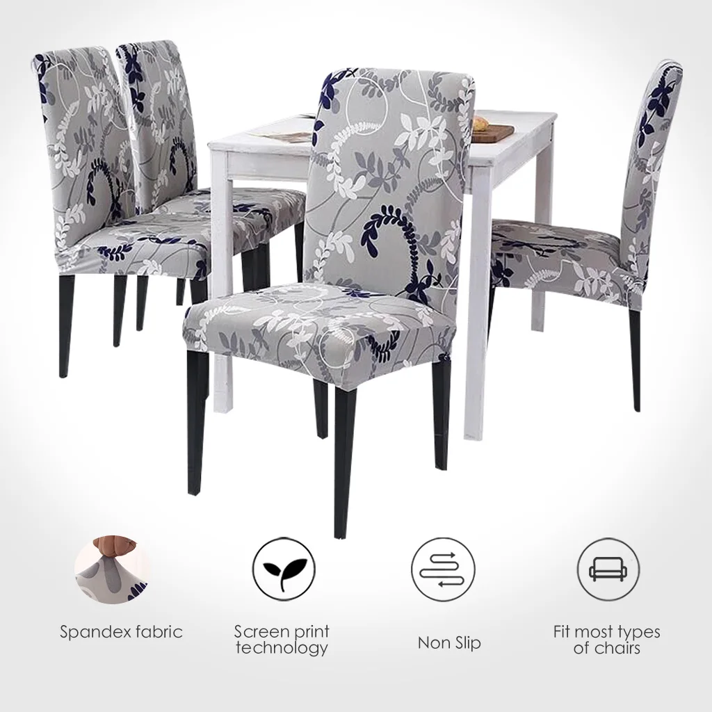 Cubierta de silla licra para restaurante oficina boda fiesta banquete tamaño general 1/2/4/6 piezas|Чехлы на стулья| |