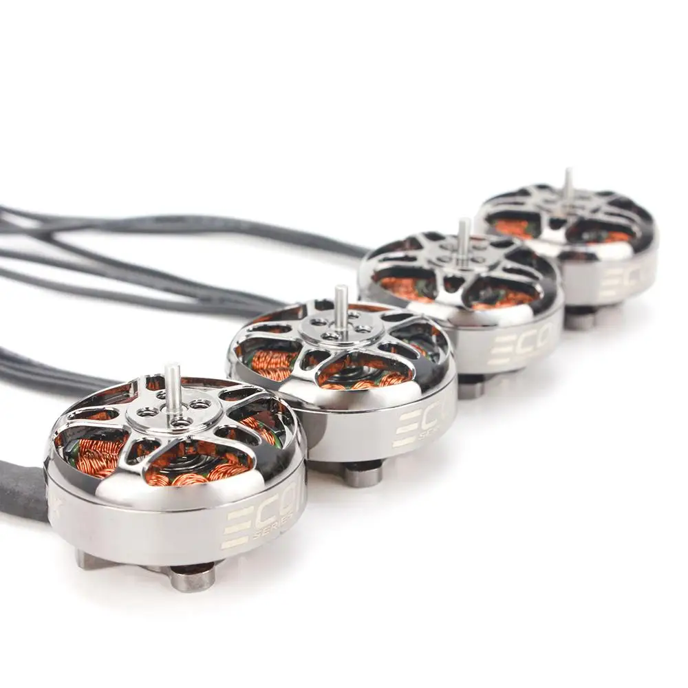 EMAX-Motor sin escobillas para Drones, Motor sin escobillas para RC FPV Freestyle de 3-5 pulgadas, ligero, largo alcance, ECO II 2004, 3000KV, 2400KV, 2000KV, 1600KV-4