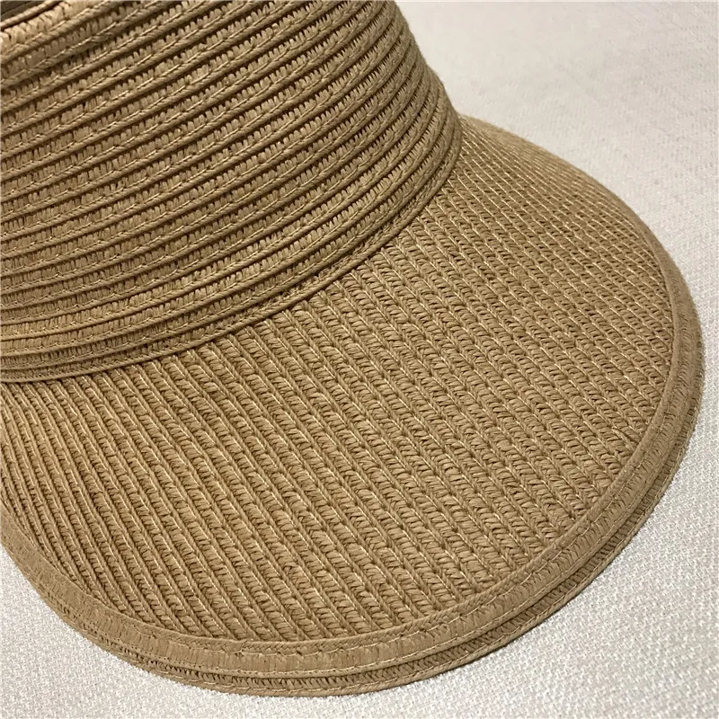 Шляпа летняя Складная пустая верхняя тоже вдоль солнцезащитного козырька