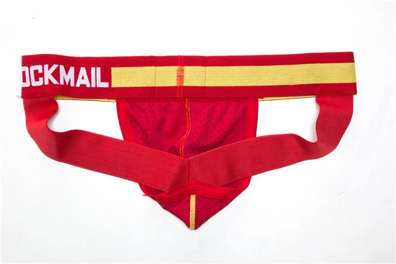 Новинка нейлоновые сетчатые дышащие пикантные трусики-джоки JOCKMAIL мужские