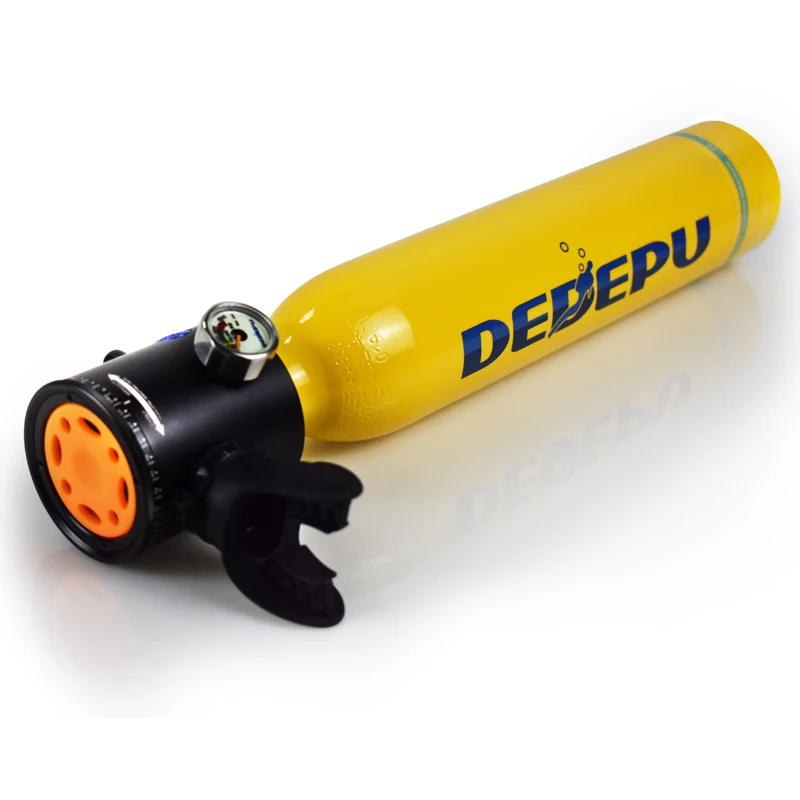 DEDEPU 0.5L мини дайвинг кислородный бак подводный трубка респиратор дыхание