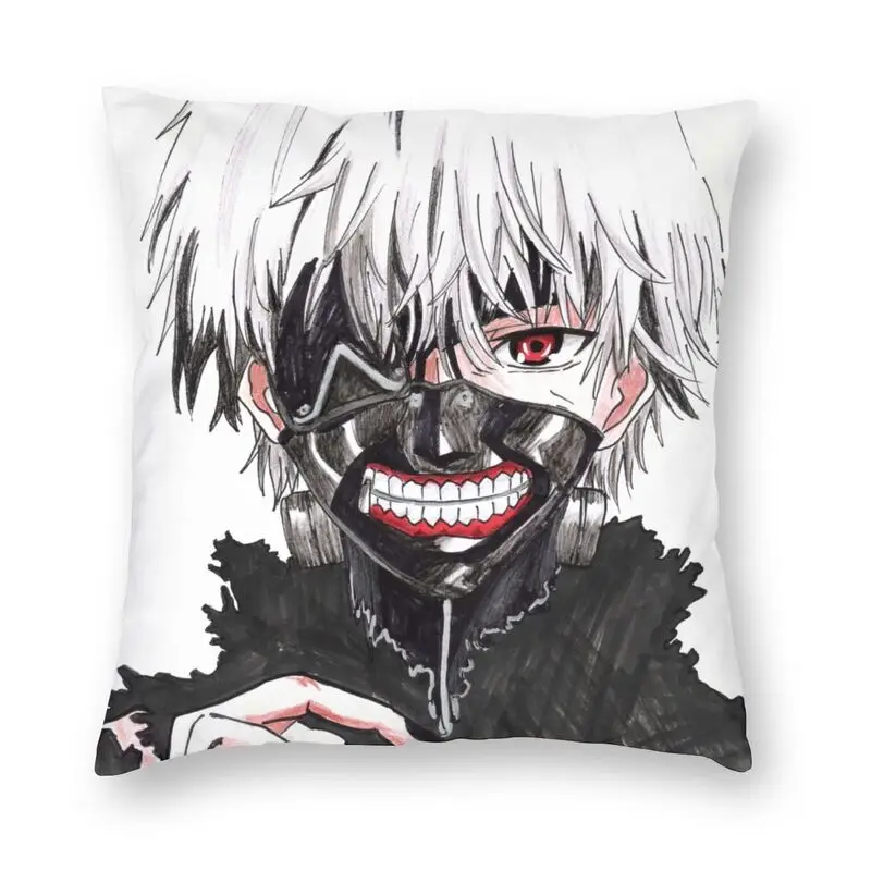 Чехол для подушки в стиле Харадзюку канеки Кен домашний декор Токийский Гуль
