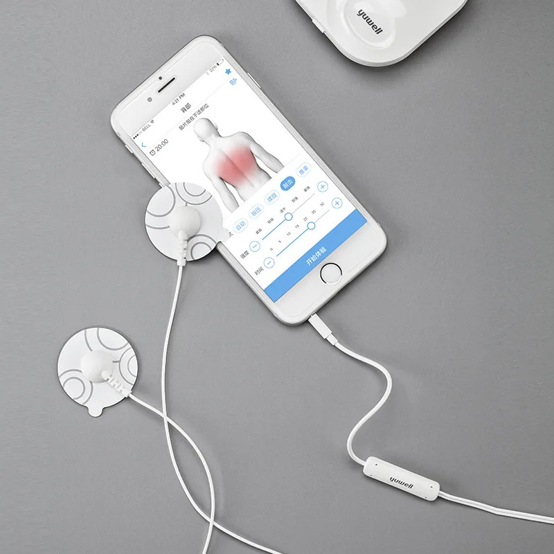 

Tens mini mobile massager electrotherapy instrument multi-function meridian pulse paste