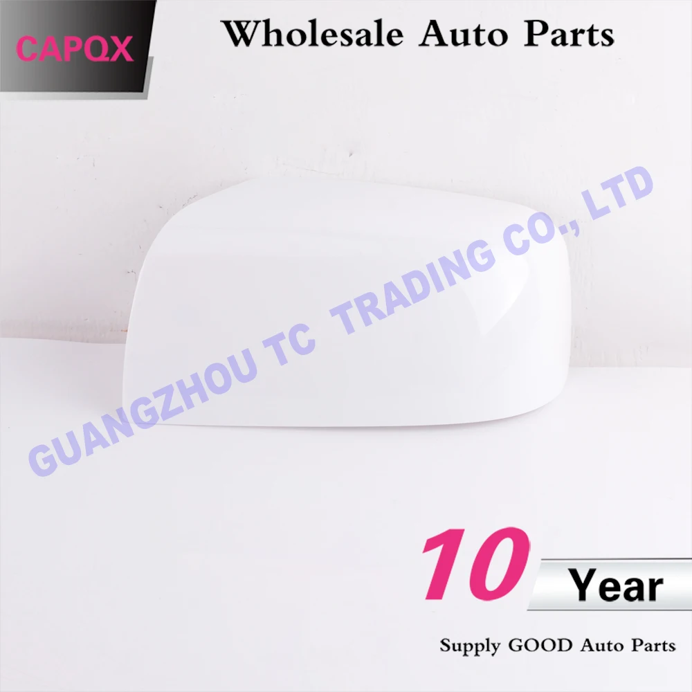 CAPQX для Nissan Qashqai 2008 2015 Корпус зеркала заднего вида крышка базовый цвет (без краски