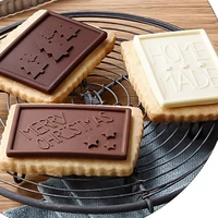 creative pattern silicone mold for baking chocolate mousse cake waffle cookie