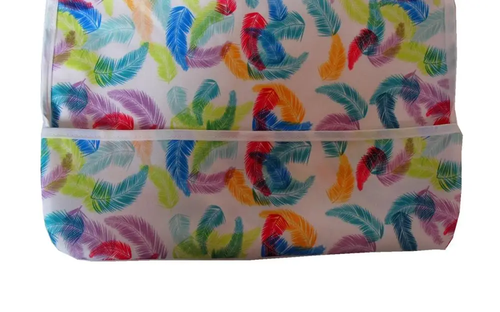 Пелёнка/фартук/полотенце для детей JUTESK с длинными рукавами и карманом для детей от 1 до 3 лет водонепроницаемая и стиральная (1 штука) на.