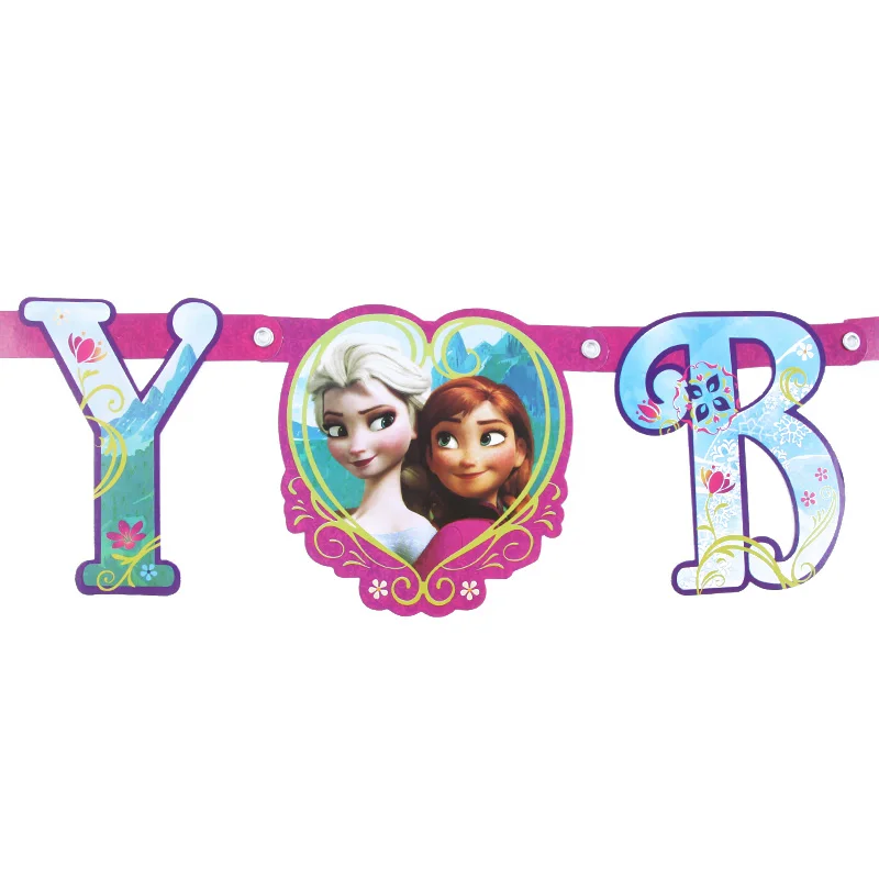 

Disney Frozen Anna Elsa Princess Baby shower girl Party Decor Kids Girl favor Disposable Tableware Birthday Party Decor Supplies