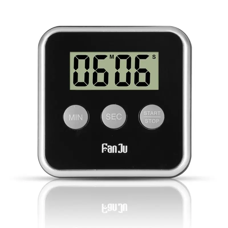 

LCD Digital Kitchen Timer Cooking Clock with Magnet Count Up Countdown Alarm