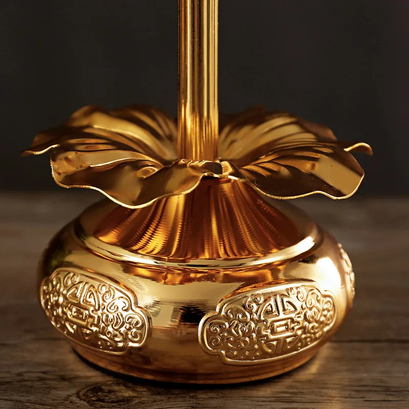 Оссветильник ительный держатель лампы свечи китайский цветок лотоса подсвечник