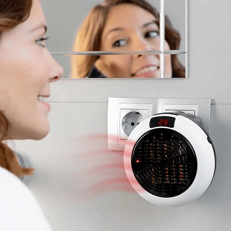 

Hot Portable Heater Household Home Plug In Small Heater with Remote Control Office Dorm Heating FQ-ing